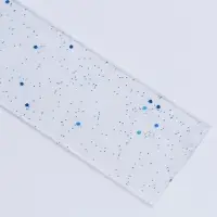 Надувающаяся клейкая лента с блестками, цвет голубой, 3 м