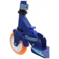 Самокат городской GRAFFITI Comfort 120, складной, колёса PU 120 мм, ABEC 7 Carbon, синий