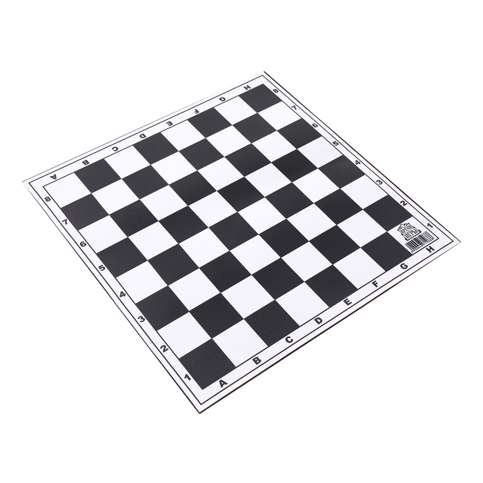 Шахматное поле  Шахматное поле "Время игры", виниловое, 30 х 30 см