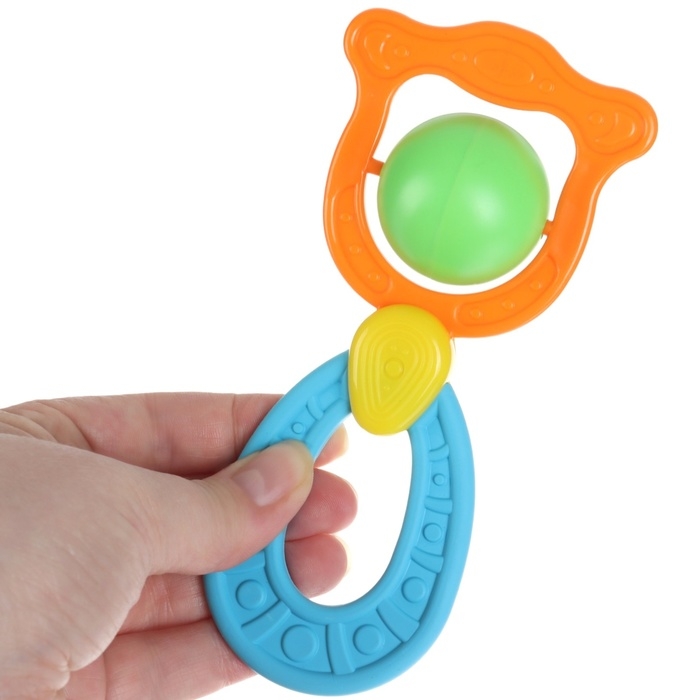 Погремушка - прорезыватель «Планеты», эластичная ручка, виды и цвет МИКС Погремушка - прорезыватель «Планеты», эластичная ручка, виды и цвет МИКС
