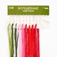 Вышивка гладью 20х20 см "Великолепие пионов"