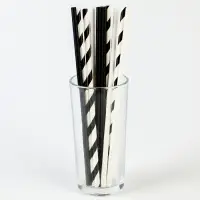 Трубочки бумажные 12 шт «Дерзость» Трубочки бумажные 12 шт «Дерзость»