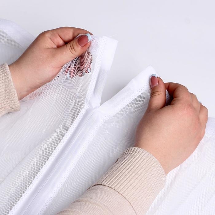 Сетка антимоскитная для дверей, 100 × 210 см, на магнитах, цвет белый Сетка антимоскитная для дверей, 100 × 210 см, на магнитах, цвет белый