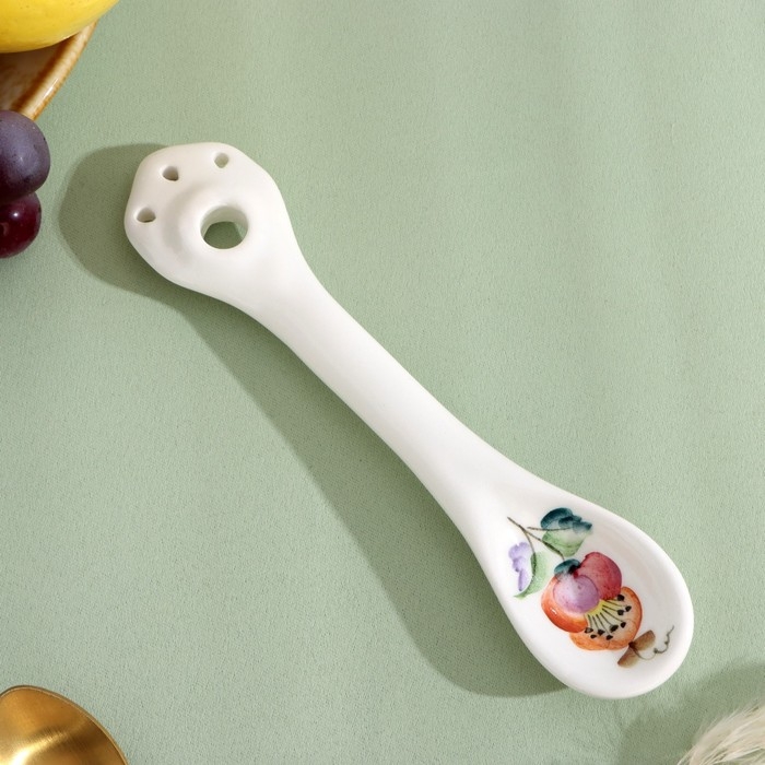 Банка с ложкой Банка с ложкой "Каприз", 19 х 10 х 16,5 см, 560 мл, Рогочая Н.В.