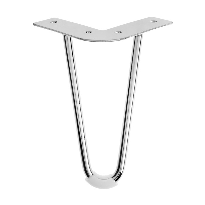 Опора мебельная CAPPIO OP06,h=150мм,d=8 мм.11*11,  цвет хром Опора мебельная CAPPIO OP06,h=150мм,d=8 мм.11*11,  цвет хром