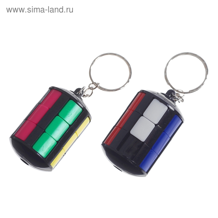 Головоломка «Собери цвет», на брелоке, 5х3 см Головоломка «Собери цвет», на брелоке, 5х3 см