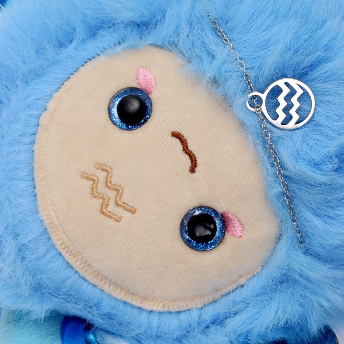 Мягкая игрушка «Создай своё украшение», знак зодиака: Водолей, 16 см Мягкая игрушка «Создай своё украшение», знак зодиака: Водолей, 16 см