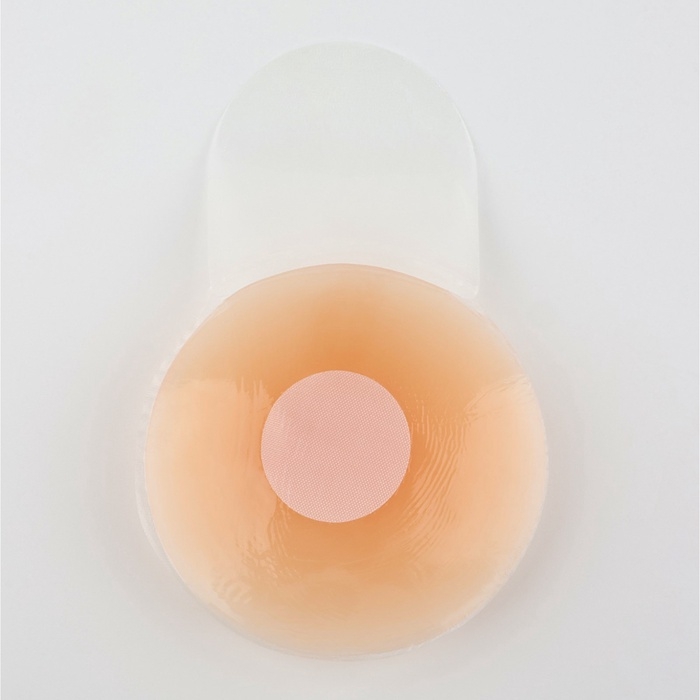 Стикини многоразовые, с подтяжкой, d = 6,5 см, цвет бежевый Стикини многоразовые, с подтяжкой, d = 6,5 см, цвет бежевый