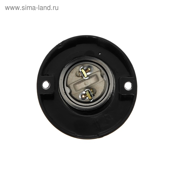 Патрон электрический IN HOME Е27ФП-02, Е27, карболитовый, настенный