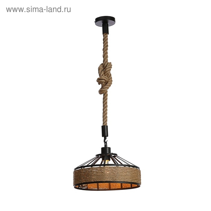 Светильник BayerLux Подвес Светильник BayerLux Подвес "Дюссель" 1х40Вт Е27 черный 30х30х120 см