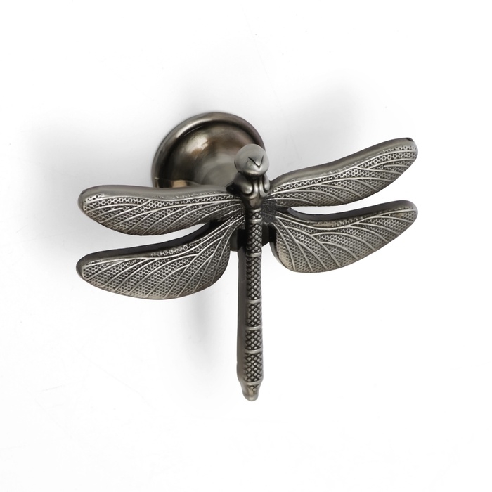 Ручка-кнопка CAPPIO PRO Ручка-кнопка CAPPIO PRO "Стрекоза" 47 x 60 мм, цвет стар. серебро