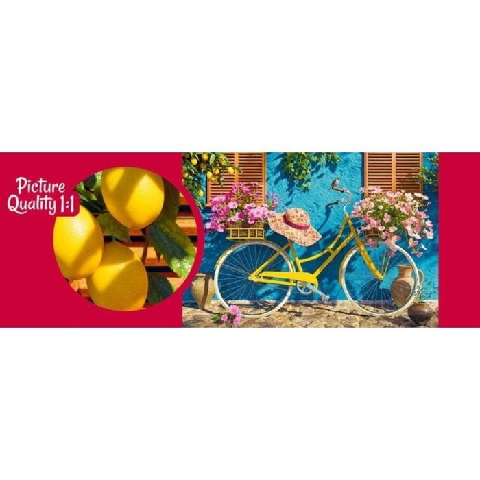 Пазл «Жёлтый велосипед», 1000 элементов Пазл «Жёлтый велосипед», 1000 элементов