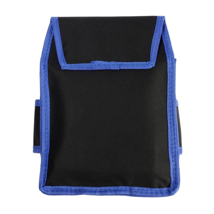 Сумка-пояс для инструментов ТУНДРА, одинарная, 2 кармана, 4 петли Сумка-пояс для инструментов ТУНДРА, одинарная, 2 кармана, 4 петли