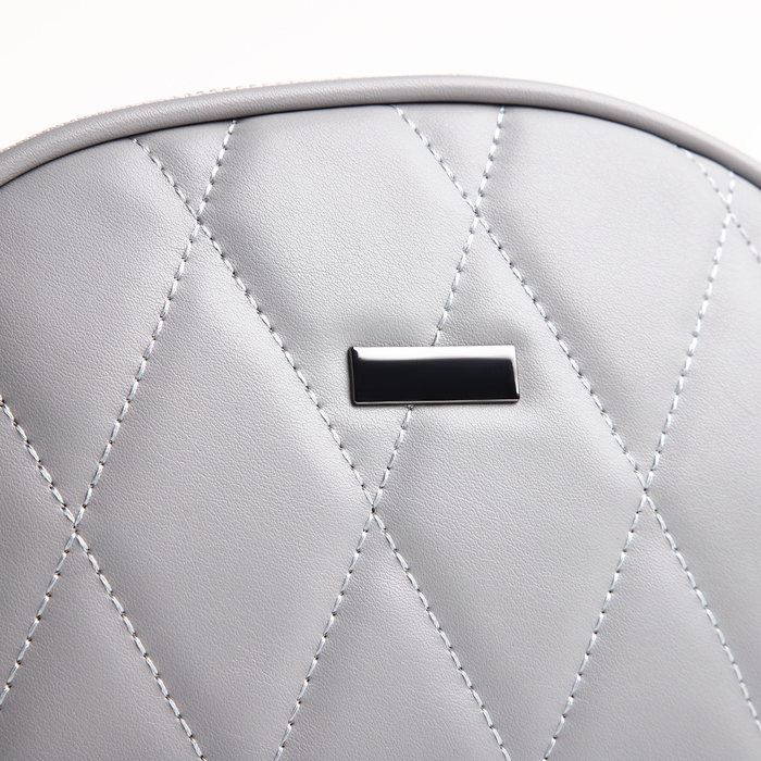 Сумка женская кросс-боди на молнии, цвет серый Сумка женская кросс-боди на молнии, цвет серый