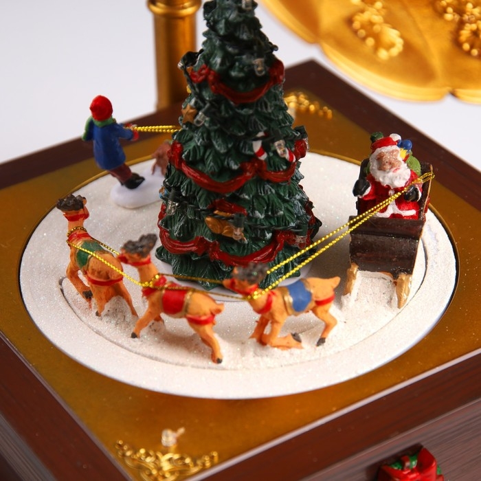 Светодиодная фигура «Рождественский граммофон» 24.5 × 35.5 × 22.5 см, полистоун, батарейки ААх3 (не в комплекте), USB, свечение мульти Светодиодная фигура «Рождественский граммофон» 24.5 × 35.5 × 22.5 см, полистоун, батарейки ААх3 (не в комплекте), USB, свечение мульти