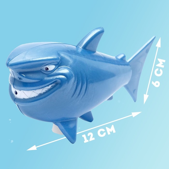Водоплавающая игрушка «Акула», заводная Водоплавающая игрушка «Акула», заводная