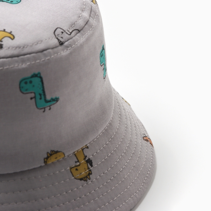 Панама Детская KAFTAN Панама Детская KAFTAN "Дино" р.50 серый