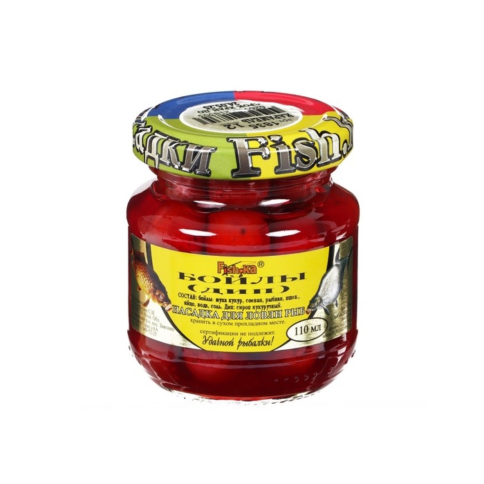 Бойлы Fish.ka, дип, карамель, 12 мм, 110 мл Бойлы Fish.ka, дип, карамель, 12 мм, 110 мл