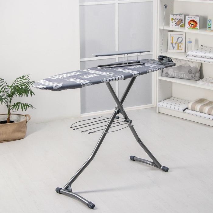 Доска гладильная Nika «Ника 11 тефлон», 123×40 см, регулируемая высота до 100 см, рисунок микс Доска гладильная Nika «Ника 11 тефлон», 123×40 см, регулируемая высота до 100 см, рисунок микс