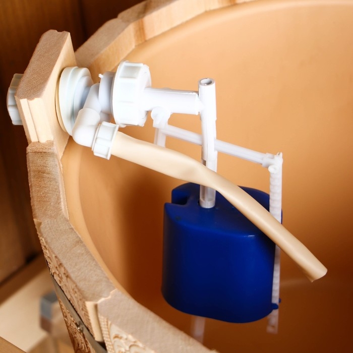 Обливное устройство-ведро, 16 л, с пластиковой вставкой Обливное устройство-ведро, 16 л, с пластиковой вставкой "Русский узор"