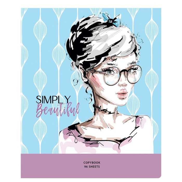 Тетрадь 96 листов в клетку Simply the best, обложка мелованный картон, глянцевая ламинация, блок офсет, МИКС Тетрадь 96 листов в клетку Simply the best, обложка мелованный картон, глянцевая ламинация, блок офсет, МИКС