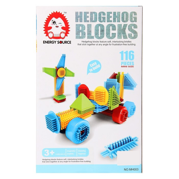 Конструктор игольчатый «MINI BRISTLES Машина», 116 деталей Конструктор игольчатый «MINI BRISTLES Машина», 116 деталей