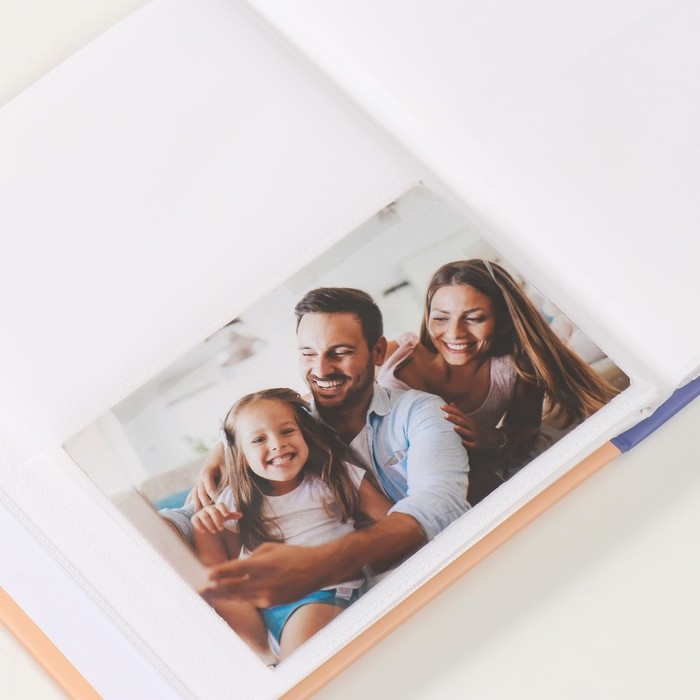 Фотоальбом на 200 фото 10х15 см, пластик. листы Фотоальбом на 200 фото 10х15 см, пластик. листы "SPb city art: orange"