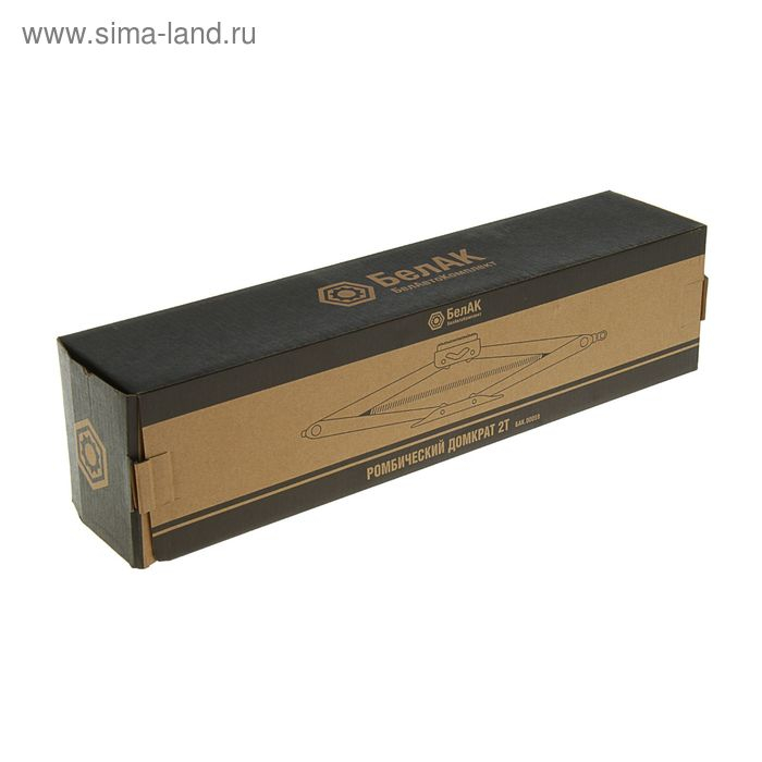 Домкрат ромбический  Домкрат ромбический "БелАК" БAK.00059, 2 т, высота подъема 100-385 мм