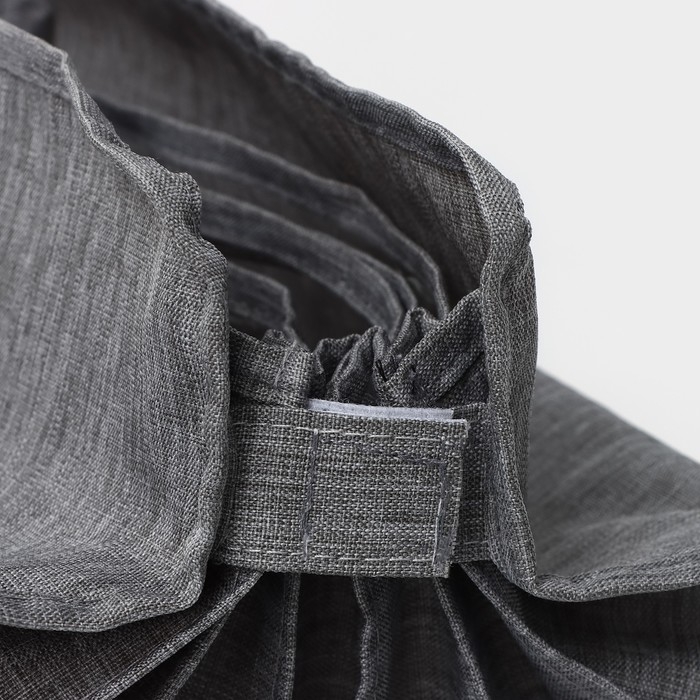 Органайзер для хранения белья Доляна, 7 ячеек, 35×30×13 см, цвет серый Органайзер для хранения белья Доляна, 7 ячеек, 35×30×13 см, цвет серый