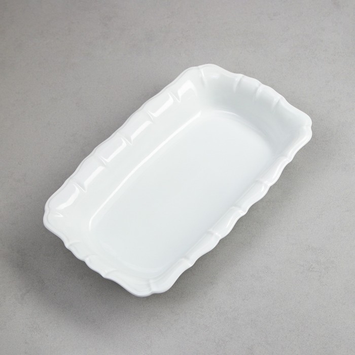 Форма для запекания, прямоугольная, 2 л, фарфор, Иран Форма для запекания, прямоугольная, 2 л, фарфор, Иран