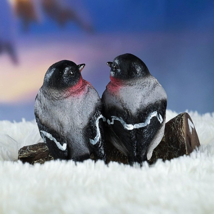 Подвесной декор Подвесной декор "Снегири на ветке" 15х12х12см