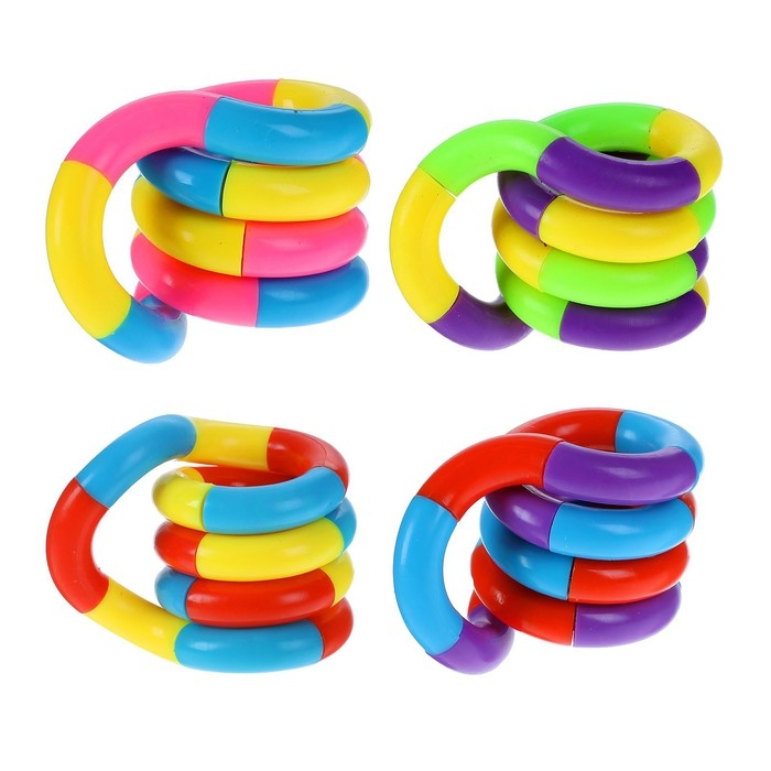 Головоломка «Змейка», цвета МИКС Головоломка «Змейка», цвета МИКС