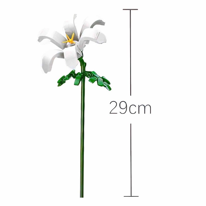 Конструктор Цветы «Лилия», 112 деталей Конструктор Цветы «Лилия», 112 деталей