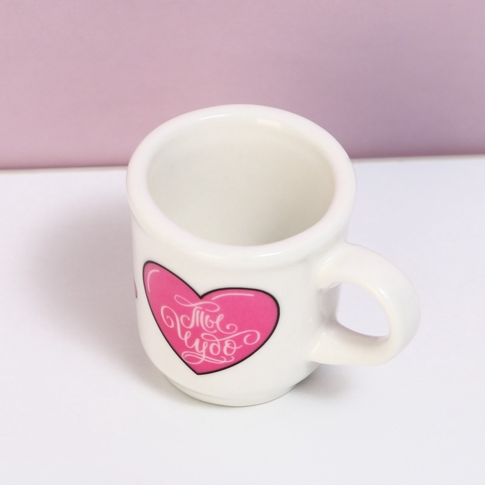 Кружка, сувенир «Счастье моё», 30 мл Кружка, сувенир «Счастье моё», 30 мл