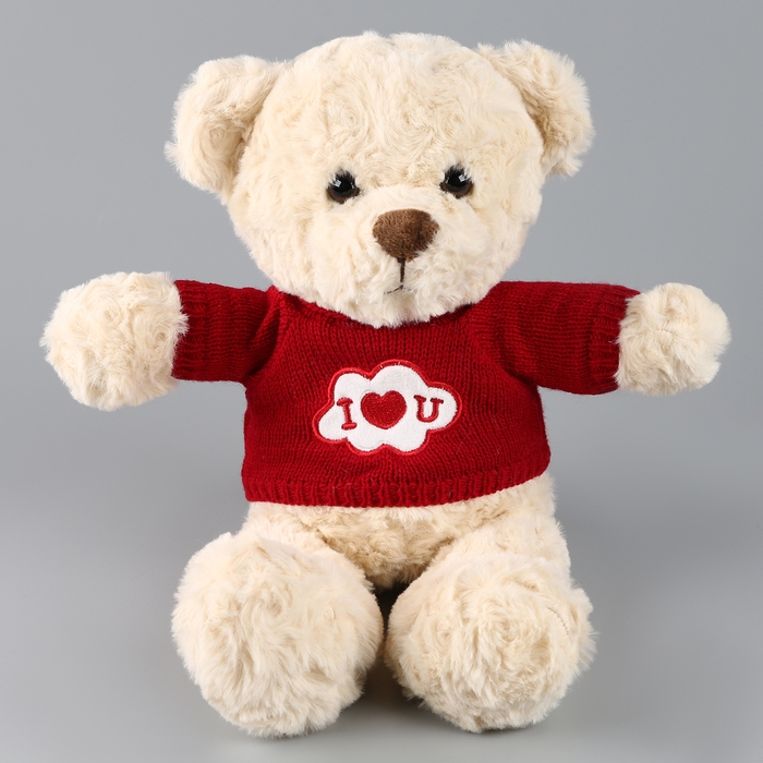 Мягкая игрушка «Мишка», в свитере, 32 см, цвет МИКС Мягкая игрушка «Мишка», в свитере, 32 см, цвет МИКС