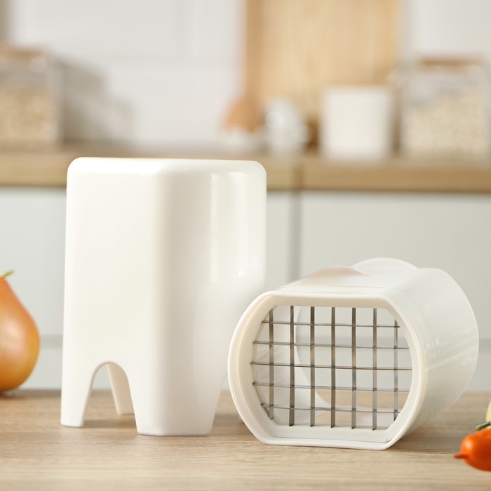 Овощерезка, 10×8×13,5 см, цвет белый Овощерезка, 10×8×13,5 см, цвет белый