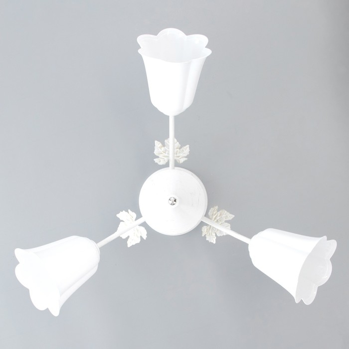 Люстра Люстра "Букет" 3х15Вт Е27 МОДЕЛЬ: BR 00229 белый