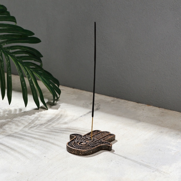 Подставка для благовоний Подставка для благовоний "Хамса" 9х1х11см