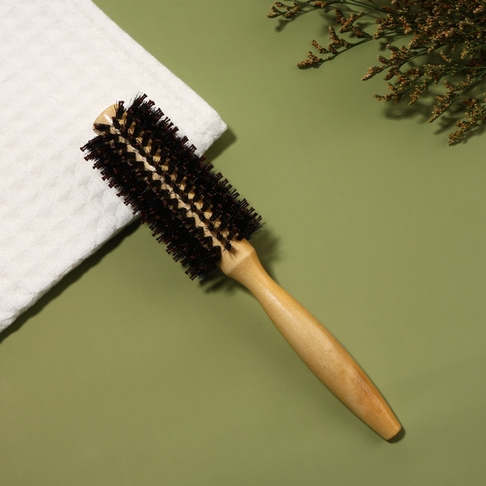 Брашинг «Натурель», d = 2/5 × 22 см, комбинированная щетина, цвет «светлое дерево» Брашинг «Натурель», d = 2/5 × 22 см, комбинированная щетина, цвет «светлое дерево»