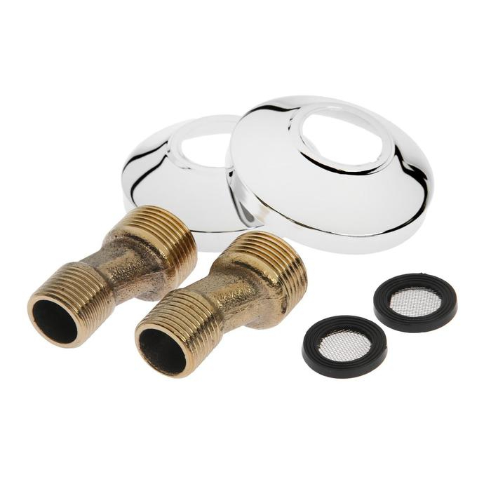 Cмеситель для ванны Accoona A7372, двухрычажный, излив 300 мм, хром Cмеситель для ванны Accoona A7372, двухрычажный, излив 300 мм, хром