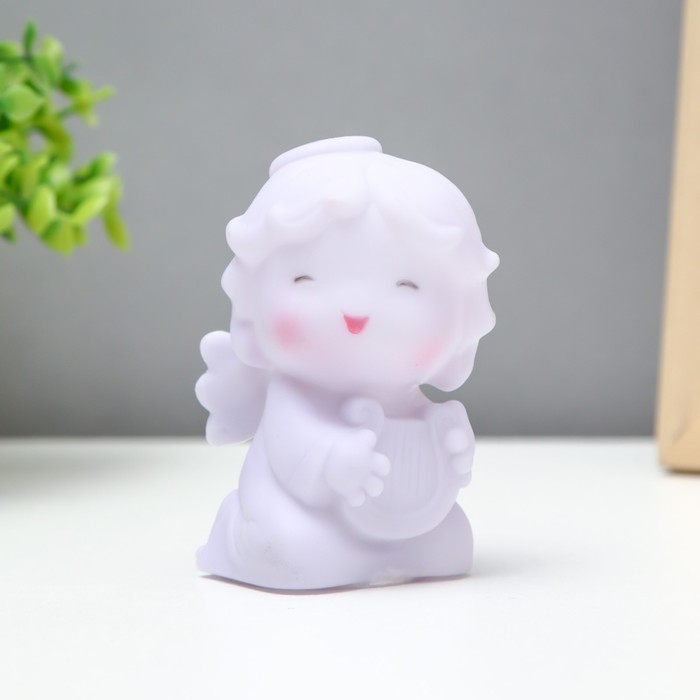 Ночник Ночник "Ангел с арфой" LED 0,5Вт белый 8,5х4,5х4,5см RISALUX