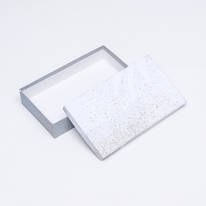 Подарочная коробка прямоугольная Подарочная коробка прямоугольная "Брызги", 23,5 х 13,5 х 4,5 см