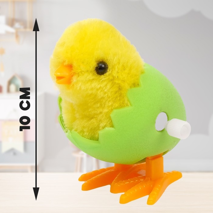 Заводная игрушка «Цыплёнок в яйце», МИКС Заводная игрушка «Цыплёнок в яйце», МИКС