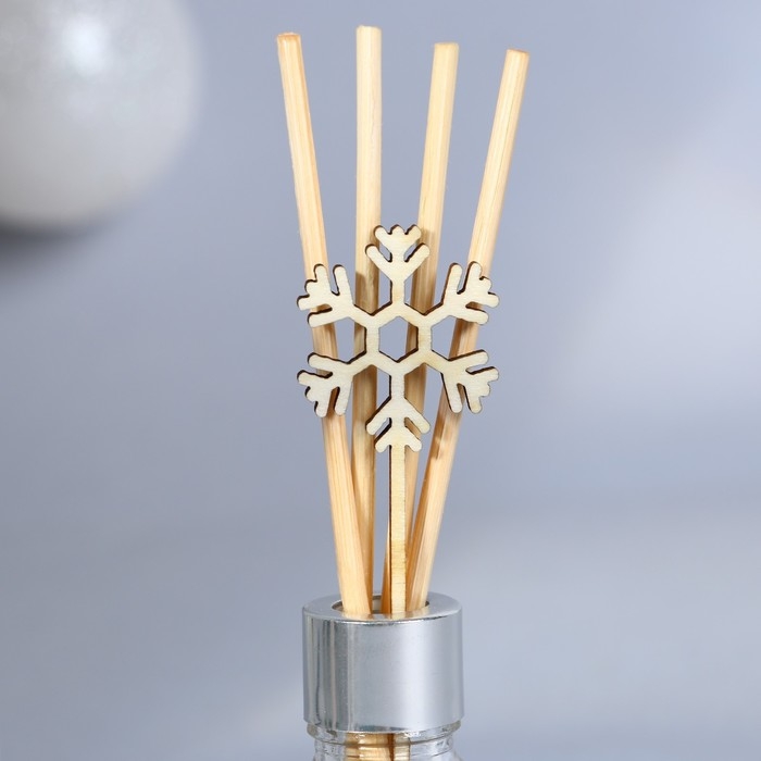 Новый год! Диффузор ароматический палочки «Новогодняя коллекция: Волшебных праздников», на Новый год, аромат персик, 10 мл.