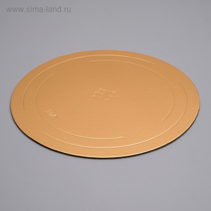 Подложка усиленная, 24 см, золото-черный, 3,2 мм Подложка усиленная, 24 см, золото-черный, 3,2 мм