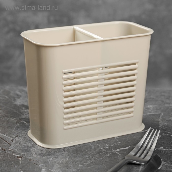 Подставка для столовых приборов, цвет МИКС Подставка для столовых приборов, цвет МИКС