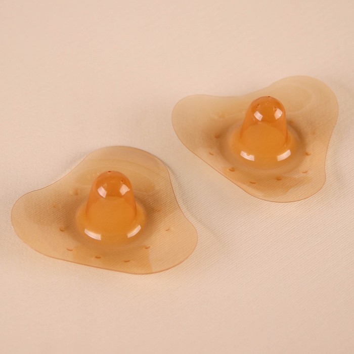 Накладки на грудь для кормления, силиконовые, набор 2 шт., в контейнере, M&B Накладки на грудь для кормления, силиконовые, набор 2 шт., в контейнере, M&B