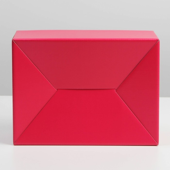 Коробка подарочная складная, упаковка, «Фуксия», 26 х 19 х 10 см Коробка подарочная складная, упаковка, «Фуксия», 26 х 19 х 10 см