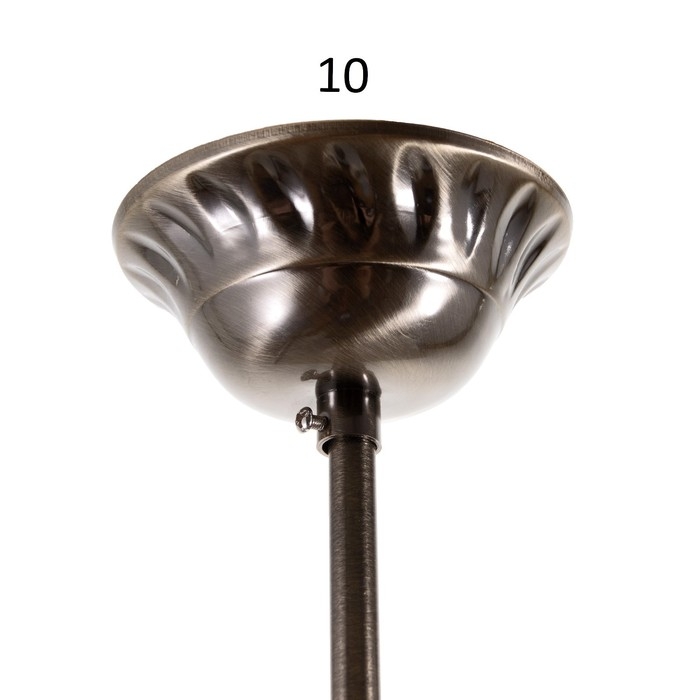 Люстра "Жаклин" 3х40Вт E14 бронза 63х63х73 см BayerLux