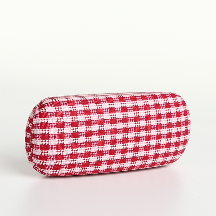 Футляр для очков на хлопушке, длина 16 см, цвет красный Футляр для очков на хлопушке, длина 16 см, цвет красный